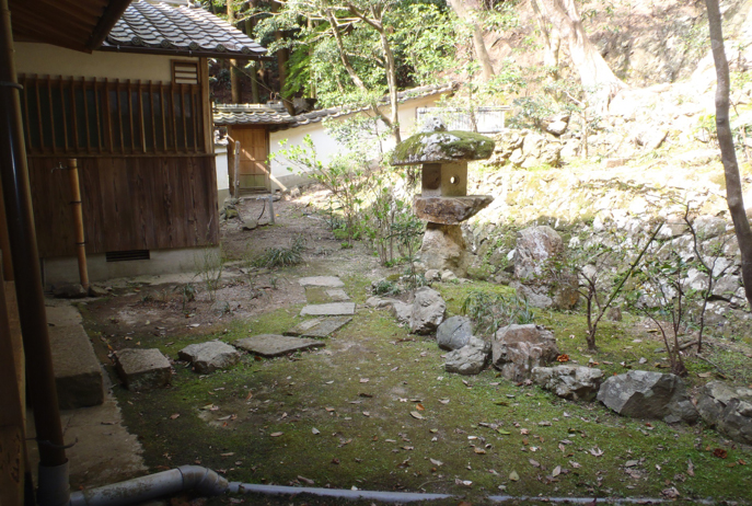 着工前の楊谷寺の庭